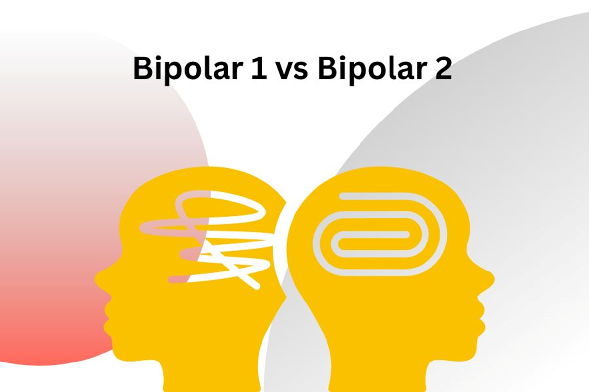 Differences between Bipolar 1 and Bipolar 2