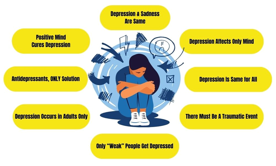 Top 8 Things People Get Wrong about Depression